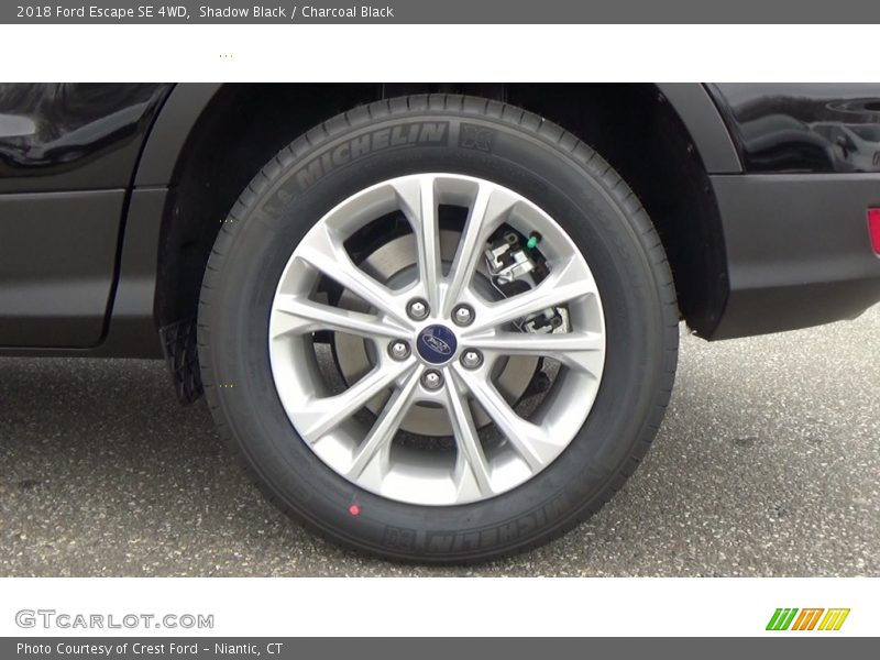 Shadow Black / Charcoal Black 2018 Ford Escape SE 4WD