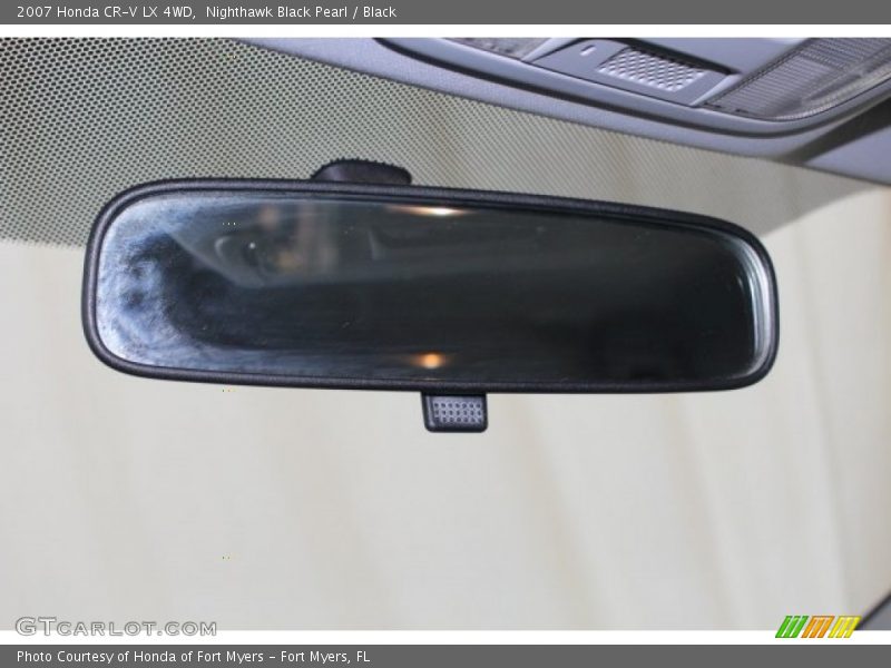 Nighthawk Black Pearl / Black 2007 Honda CR-V LX 4WD