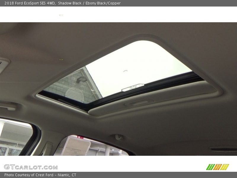 Shadow Black / Ebony Black/Copper 2018 Ford EcoSport SES 4WD