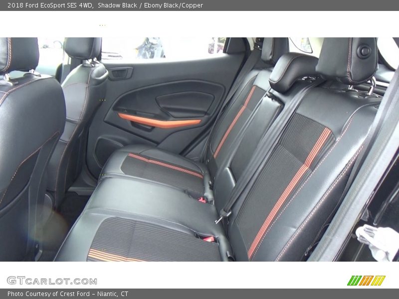 Shadow Black / Ebony Black/Copper 2018 Ford EcoSport SES 4WD