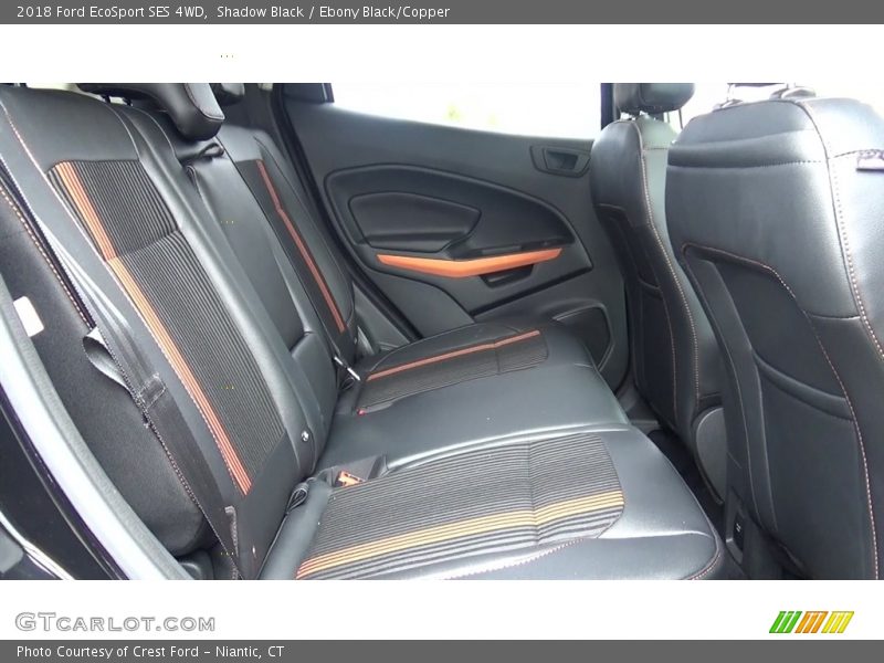 Shadow Black / Ebony Black/Copper 2018 Ford EcoSport SES 4WD