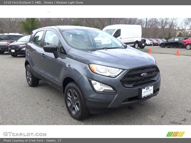 Smoke / Medium Light Stone 2018 Ford EcoSport S 4WD