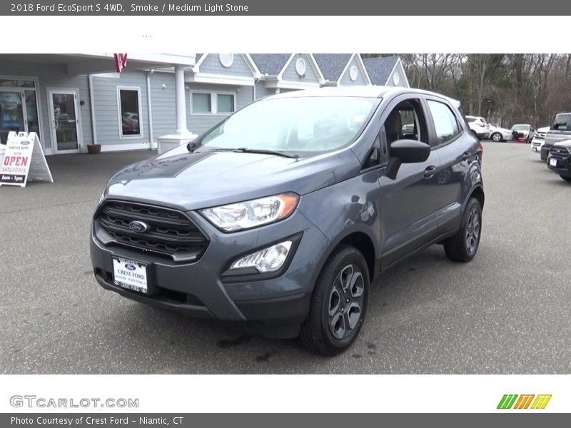 Front 3/4 View of 2018 EcoSport S 4WD