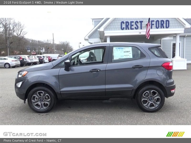 Smoke / Medium Light Stone 2018 Ford EcoSport S 4WD