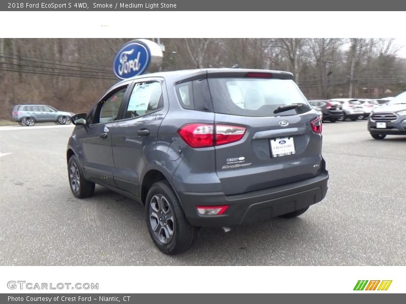Smoke / Medium Light Stone 2018 Ford EcoSport S 4WD