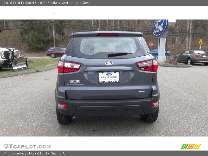 Smoke / Medium Light Stone 2018 Ford EcoSport S 4WD