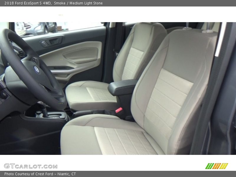 Front Seat of 2018 EcoSport S 4WD