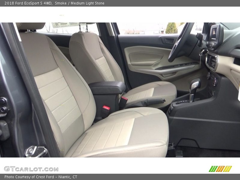 Front Seat of 2018 EcoSport S 4WD