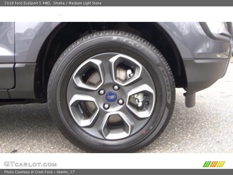 Smoke / Medium Light Stone 2018 Ford EcoSport S 4WD