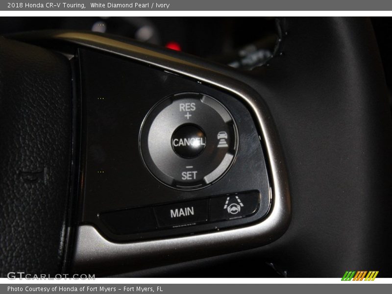 White Diamond Pearl / Ivory 2018 Honda CR-V Touring
