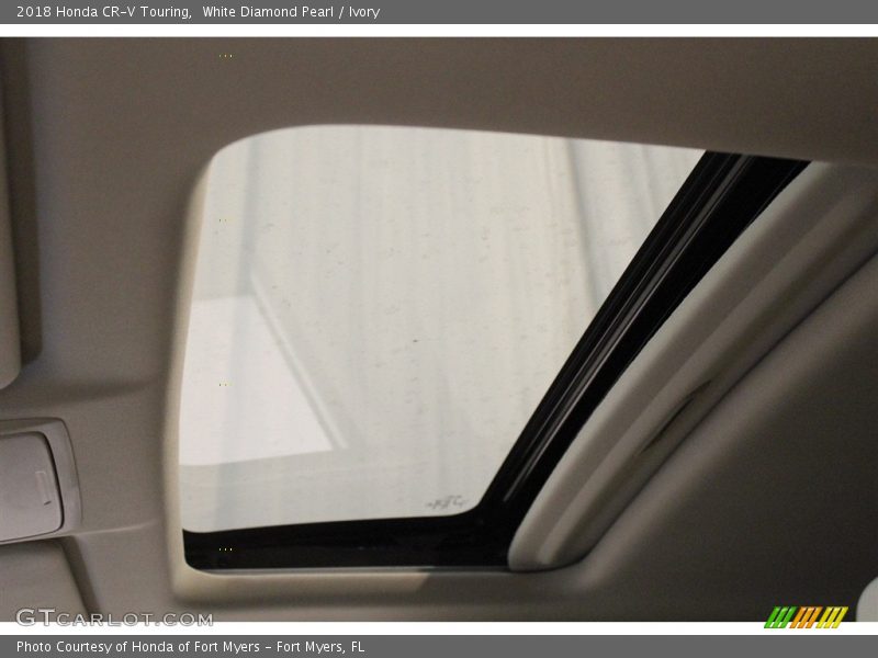 White Diamond Pearl / Ivory 2018 Honda CR-V Touring