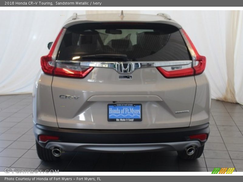 Sandstorm Metallic / Ivory 2018 Honda CR-V Touring