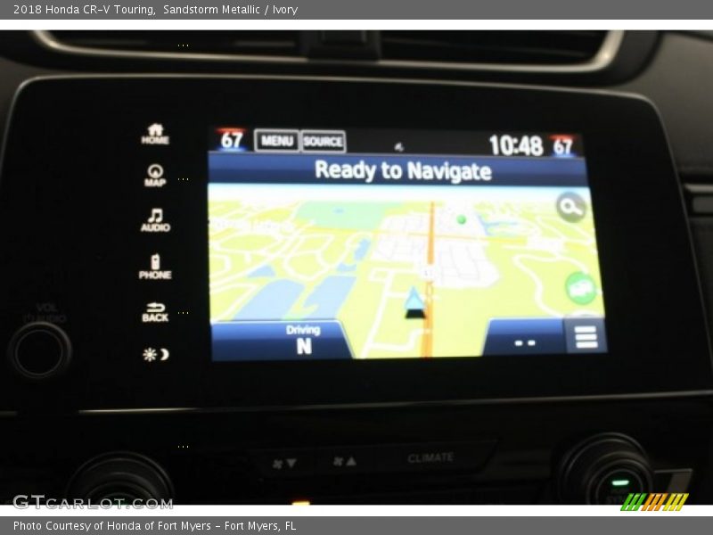 Sandstorm Metallic / Ivory 2018 Honda CR-V Touring