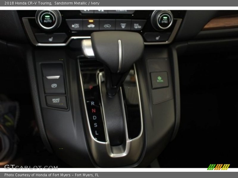 Sandstorm Metallic / Ivory 2018 Honda CR-V Touring