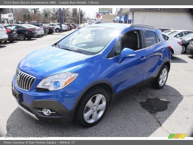 Coastal Blue Metallic / Ebony 2016 Buick Encore Convenience AWD