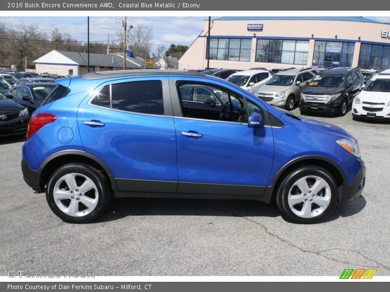 Coastal Blue Metallic / Ebony 2016 Buick Encore Convenience AWD