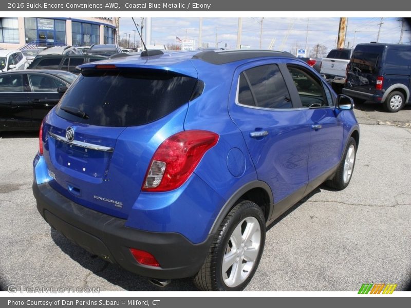 Coastal Blue Metallic / Ebony 2016 Buick Encore Convenience AWD