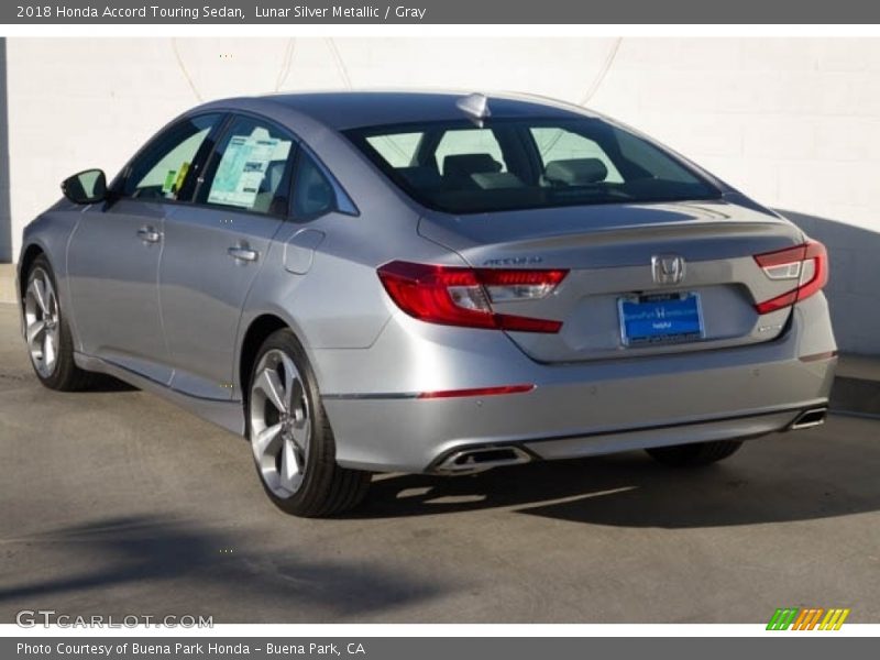 Lunar Silver Metallic / Gray 2018 Honda Accord Touring Sedan