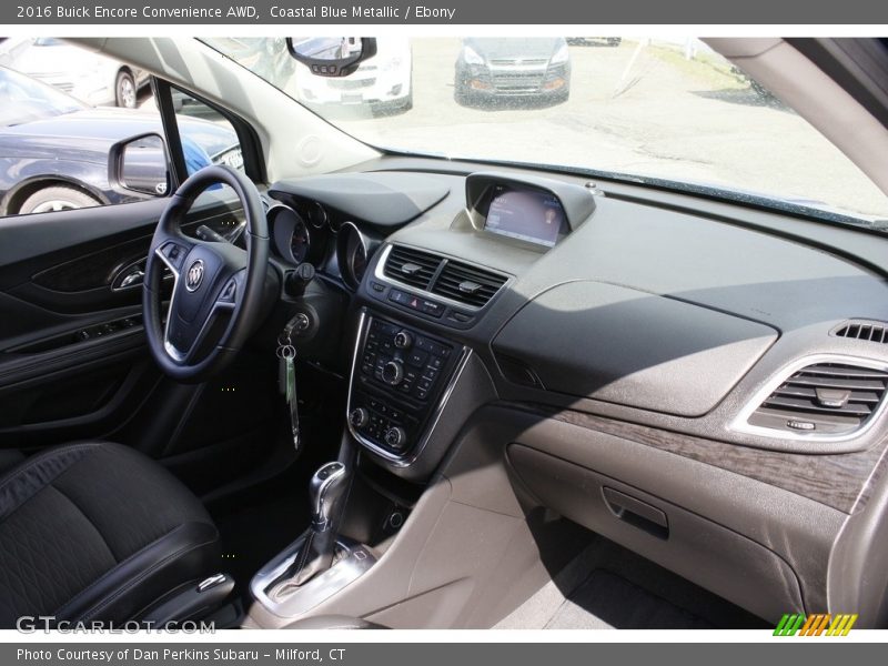 Coastal Blue Metallic / Ebony 2016 Buick Encore Convenience AWD
