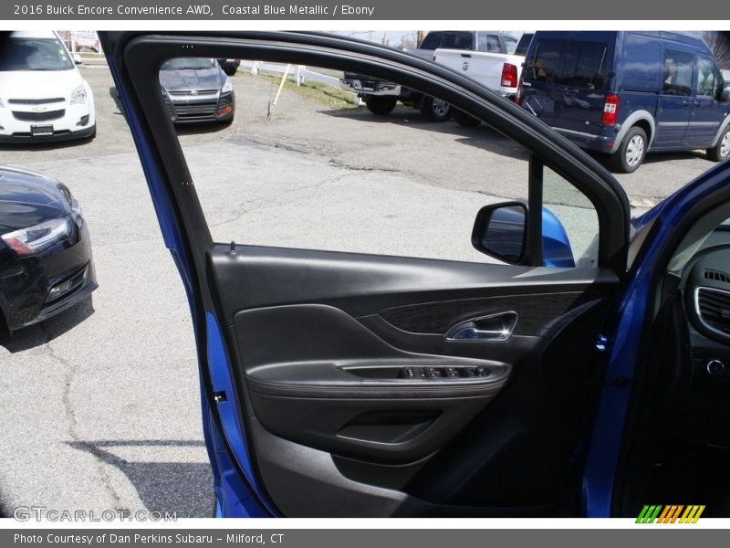 Coastal Blue Metallic / Ebony 2016 Buick Encore Convenience AWD