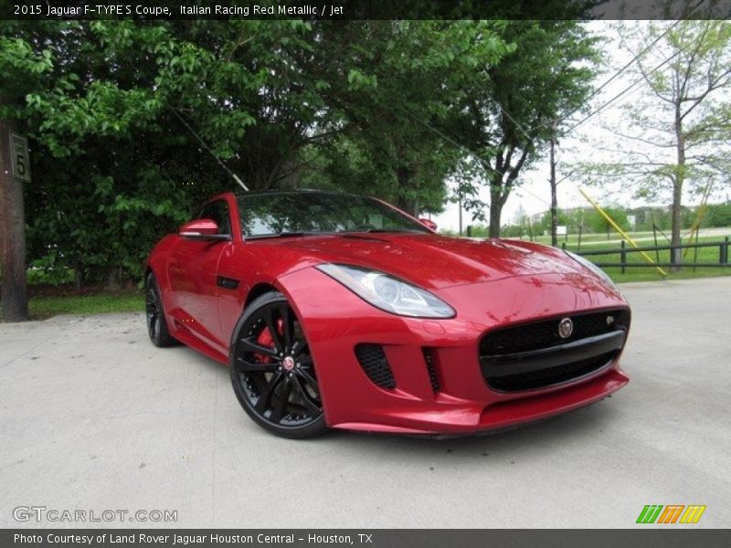 Italian Racing Red Metallic / Jet 2015 Jaguar F-TYPE S Coupe