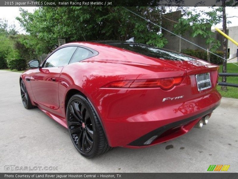 Italian Racing Red Metallic / Jet 2015 Jaguar F-TYPE S Coupe