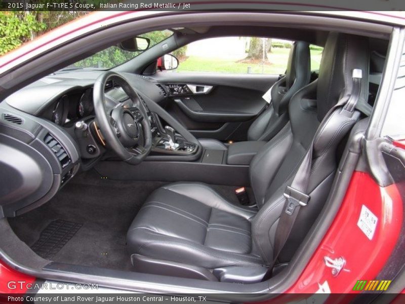 Italian Racing Red Metallic / Jet 2015 Jaguar F-TYPE S Coupe
