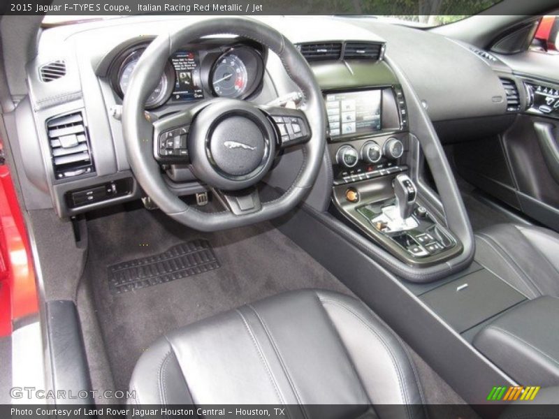 Italian Racing Red Metallic / Jet 2015 Jaguar F-TYPE S Coupe