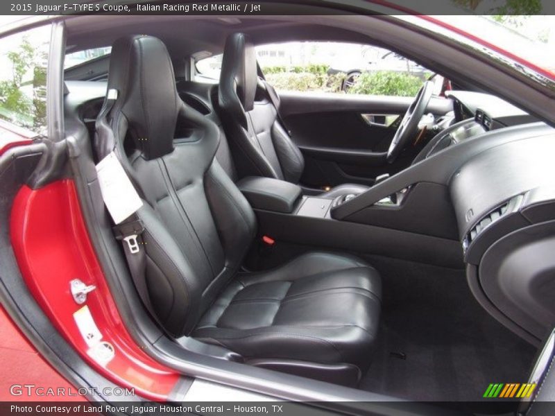 Italian Racing Red Metallic / Jet 2015 Jaguar F-TYPE S Coupe