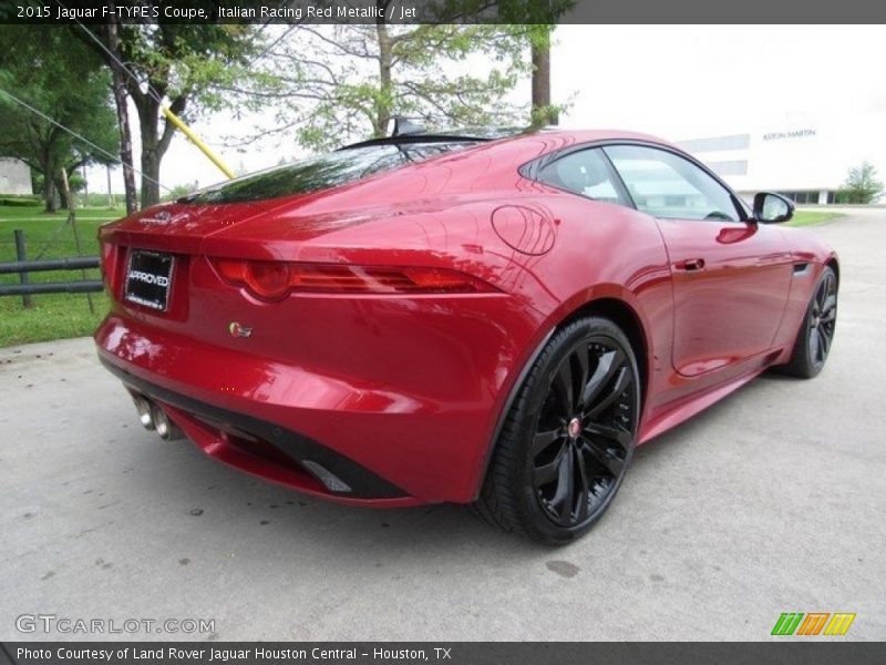 Italian Racing Red Metallic / Jet 2015 Jaguar F-TYPE S Coupe
