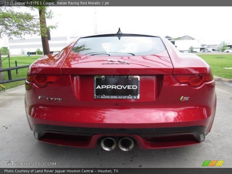 Italian Racing Red Metallic / Jet 2015 Jaguar F-TYPE S Coupe