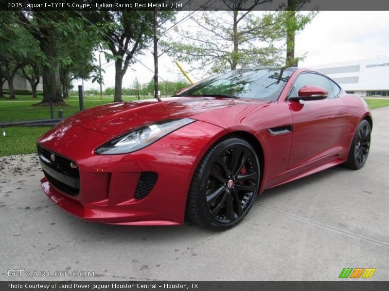 Front 3/4 View of 2015 F-TYPE S Coupe