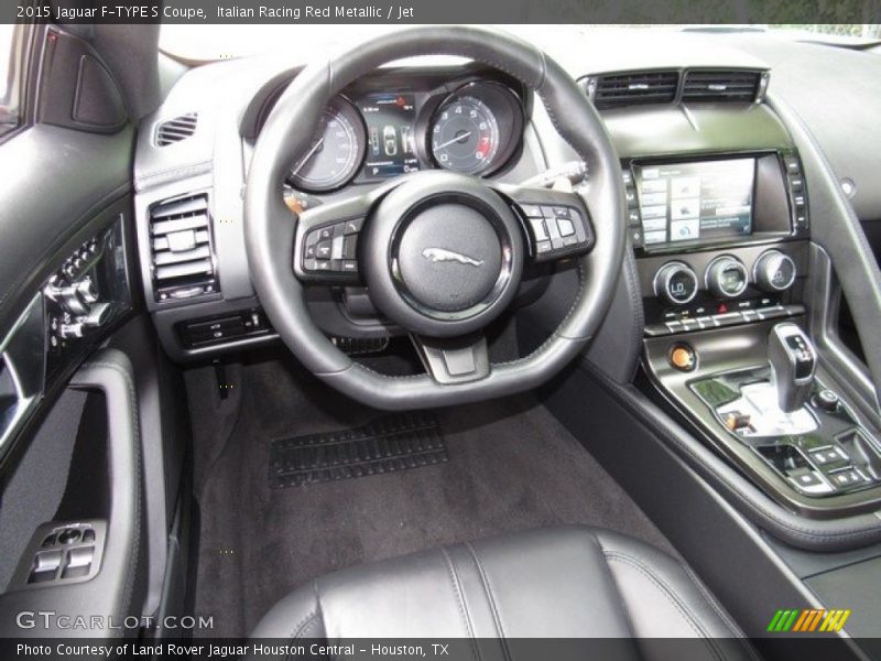 Italian Racing Red Metallic / Jet 2015 Jaguar F-TYPE S Coupe