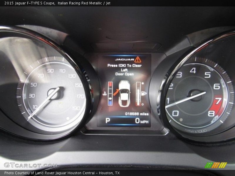  2015 F-TYPE S Coupe S Coupe Gauges