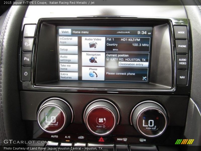 Italian Racing Red Metallic / Jet 2015 Jaguar F-TYPE S Coupe