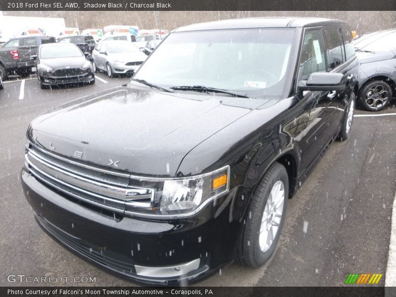 Shadow Black / Charcoal Black 2018 Ford Flex SEL AWD