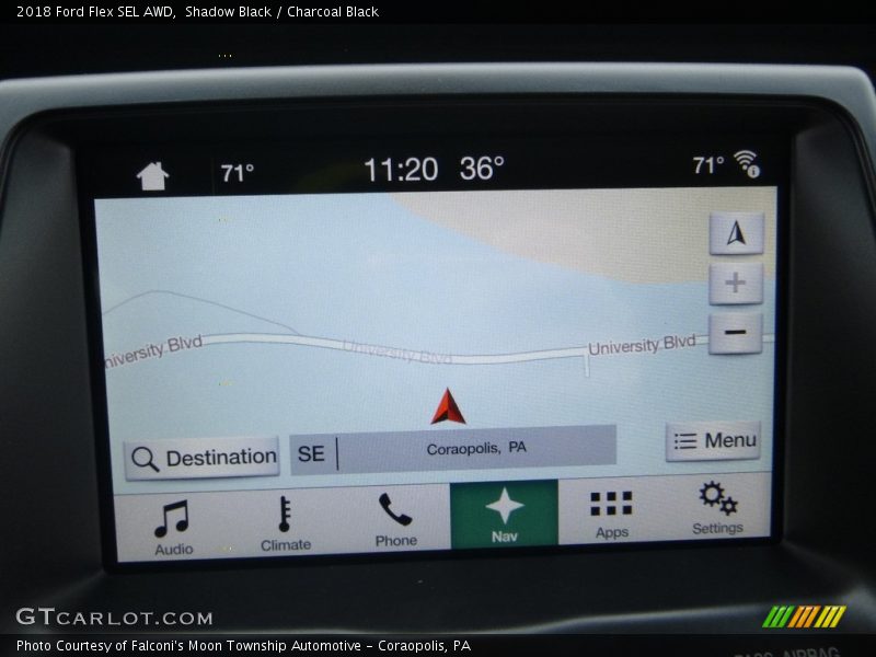 Shadow Black / Charcoal Black 2018 Ford Flex SEL AWD