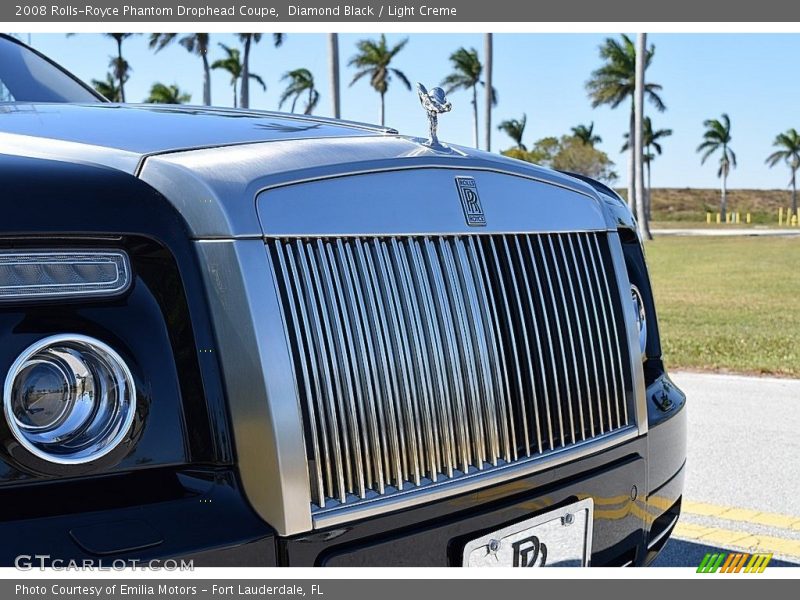 Diamond Black / Light Creme 2008 Rolls-Royce Phantom Drophead Coupe