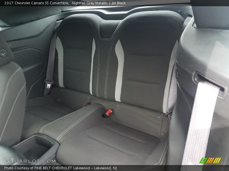 Nightfall Gray Metallic / Jet Black 2017 Chevrolet Camaro SS Convertible