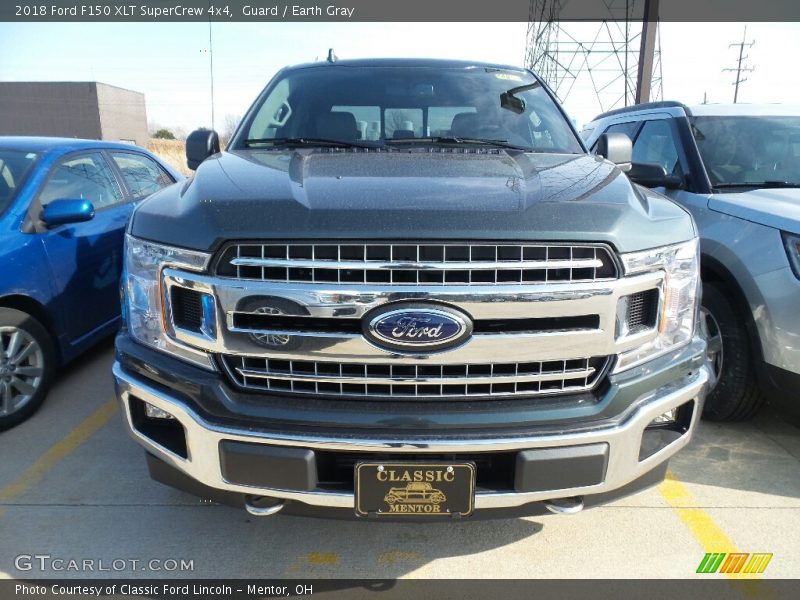 Guard / Earth Gray 2018 Ford F150 XLT SuperCrew 4x4