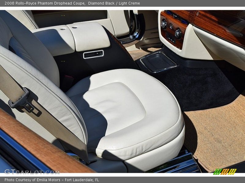 Front Seat of 2008 Phantom Drophead Coupe 
