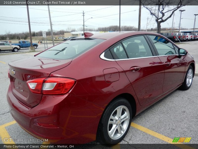 Cajun Red Tintcoat / Jet Black 2018 Chevrolet Cruze LT