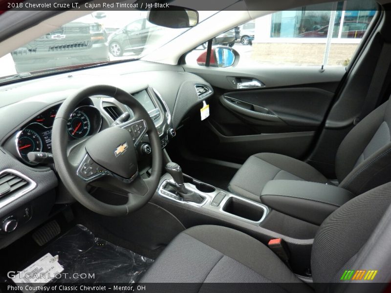 Cajun Red Tintcoat / Jet Black 2018 Chevrolet Cruze LT