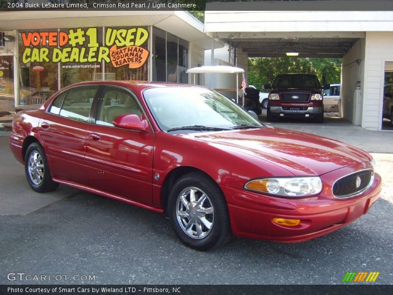 Crimson Red Pearl / Light Cashmere 2004 Buick LeSabre Limited