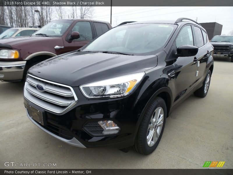 Shadow Black / Charcoal Black 2018 Ford Escape SE 4WD