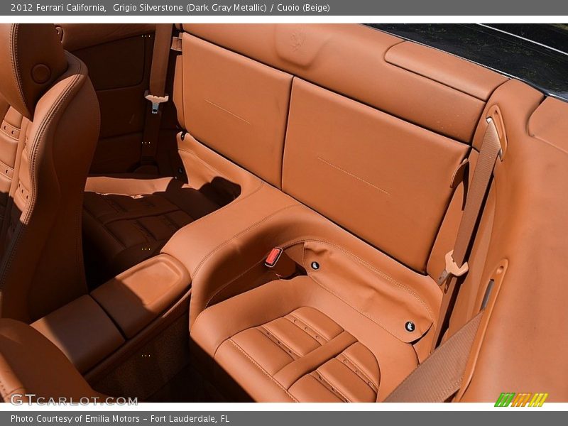 Grigio Silverstone (Dark Gray Metallic) / Cuoio (Beige) 2012 Ferrari California
