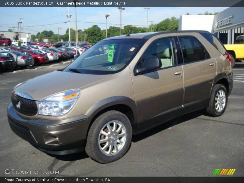Cashmere Beige Metallic / Light Neutral 2005 Buick Rendezvous CX