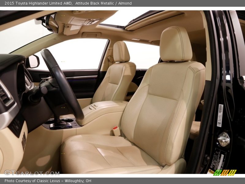 Attitude Black Metallic / Almond 2015 Toyota Highlander Limited AWD