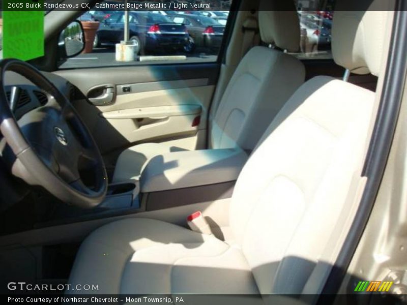 Cashmere Beige Metallic / Light Neutral 2005 Buick Rendezvous CX