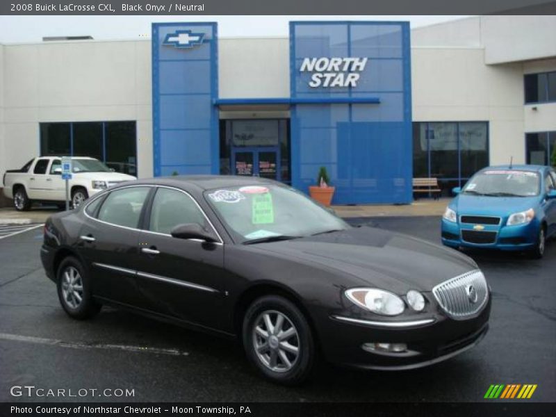 Black Onyx / Neutral 2008 Buick LaCrosse CXL